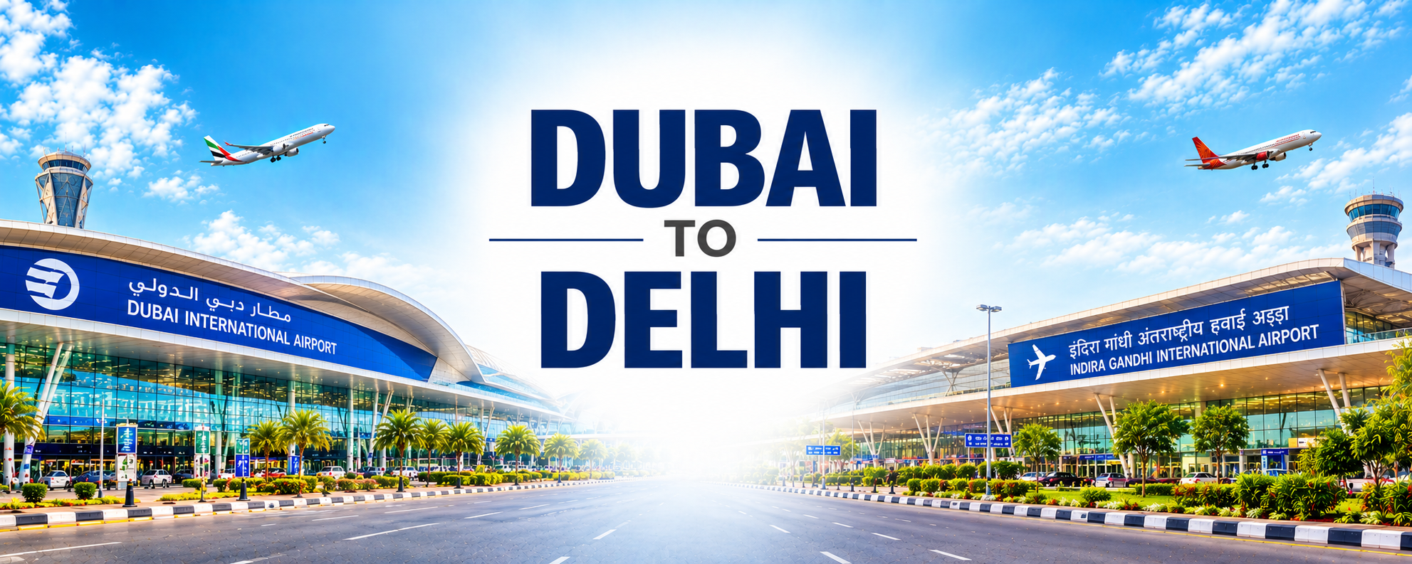 Delhi skyline