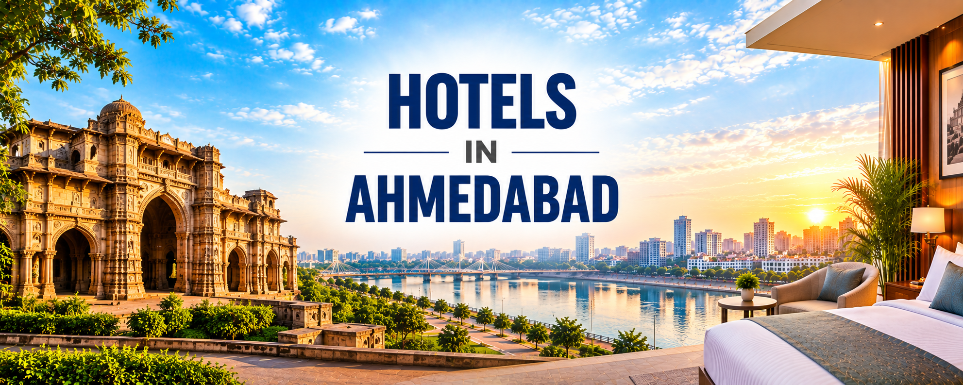 Ahmedabad, Gujarat skyline